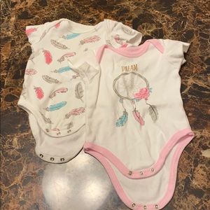 Cute 3-6 month baby girl body suits